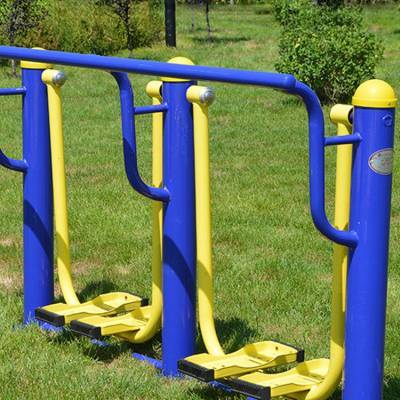 公园小区户外不锈钢健身器材双人漫步机广场活动锻炼健身路径